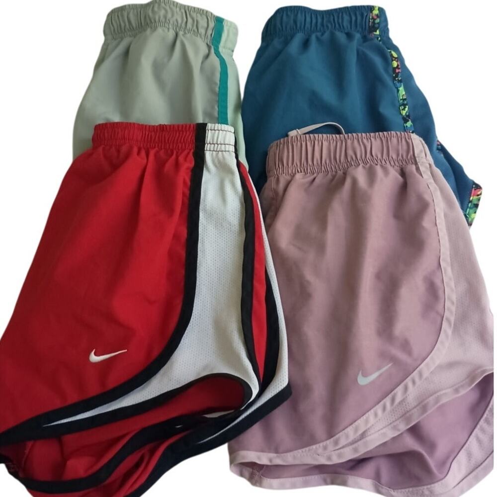 Lot of 4 Nike Women's Running Tempo Lined Shorts Size XS